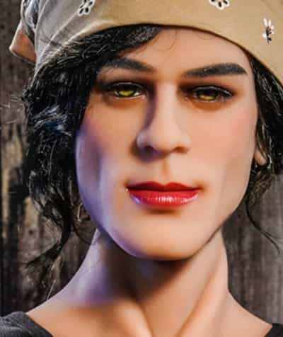 Used Sex Doll  HR Male Head #31