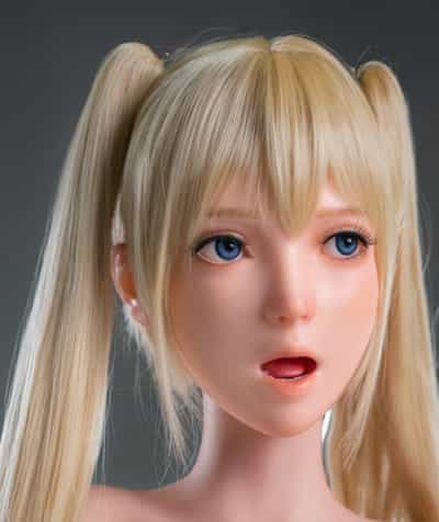 Used Sex Doll  ZELEX Silicone Head #GD36