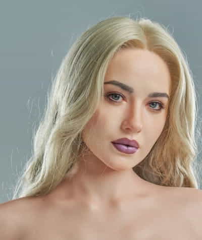 Used Sex Doll  ZELEX Silicone Head #GE45