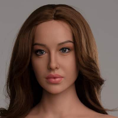 Used Sex Doll  ZELEX Silicone Head #GE45M