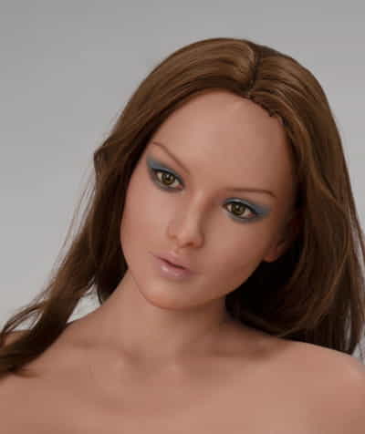 Used Sex Doll  ZELEX Silicone Head #GE53M