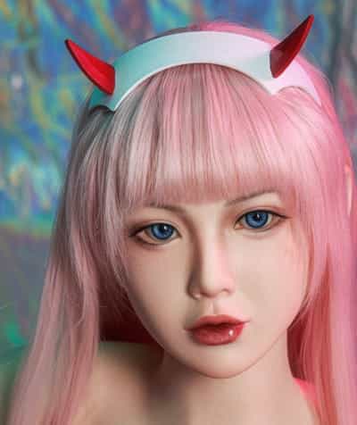 Used Sex Doll  ZELEX Silicone Head #GE81