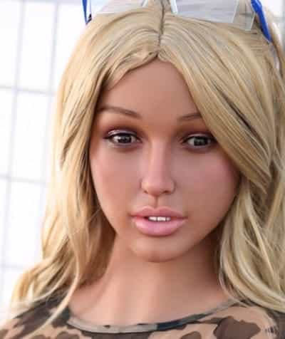 Used Sex Doll  EL Silicone Head #S003