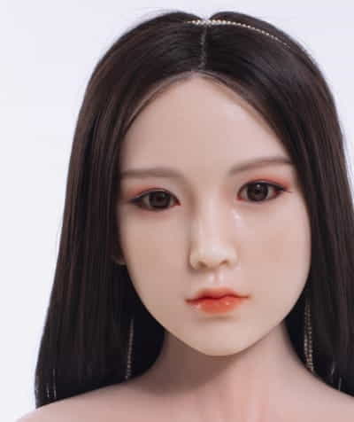 Used Sex Doll  EL Silicone Head #S036