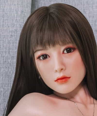 Used Sex Doll  EL Silicone Head #S037