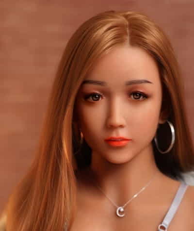 Used Sex Doll  EL Silicone Head #S062