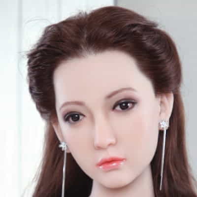 Used Sex Doll  AF Silicone Head #129