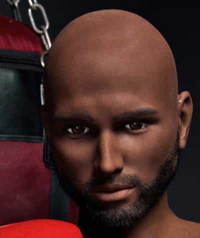 Used Sex Doll  IronTech Male Head Kelvin