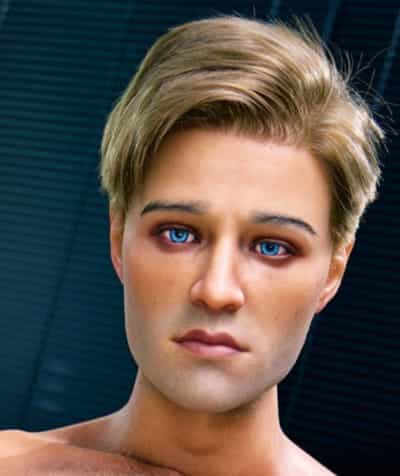 Used Sex Doll  IronTech Male Silicone Head #M4