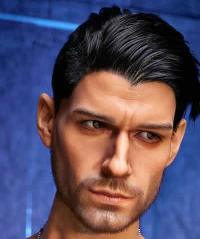 Used Sex Doll  IronTech Male Silicone Head #M5