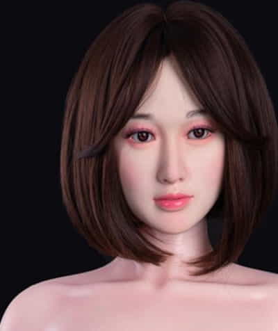 Used Sex Doll  SE Silicone Head Mariko