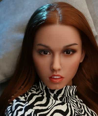 Used Sex Doll  EL Silicone Head #S077