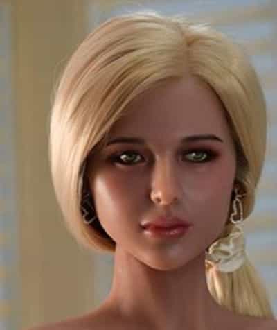 Used Sex Doll  6YE Silicone Head #N204