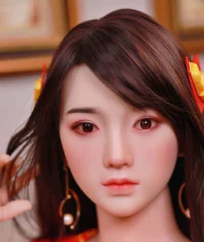 Used Sex Doll  JY Silicone Head JingJing