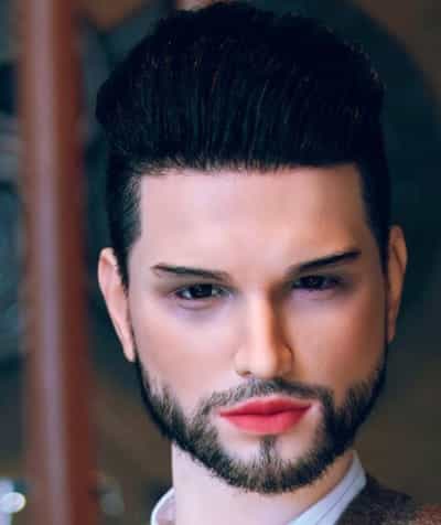 Used Sex Doll  IronTech Male Silicone Head Kevin