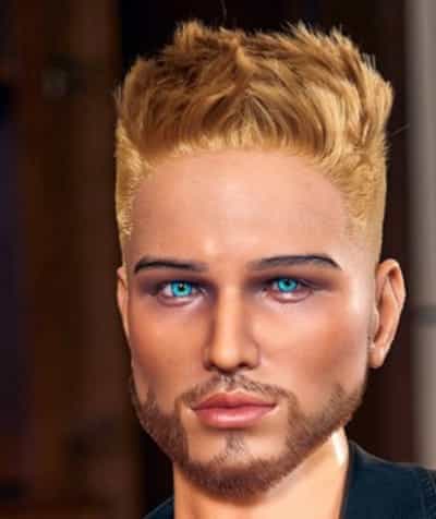 Used Sex Doll  IronTech Male Silicone Head #M1